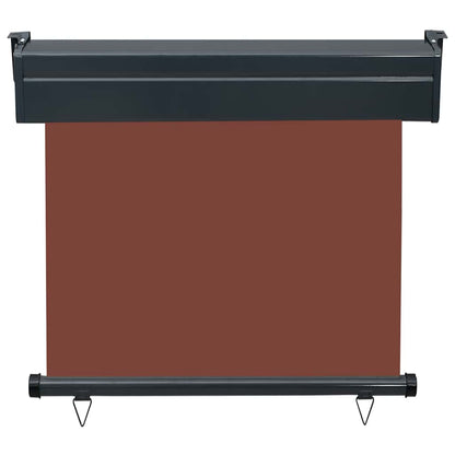vidaXL Balcony Side Awning 85x250 cm Brown