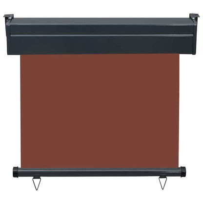 vidaXL Balcony Side Awning 85x250 cm Brown