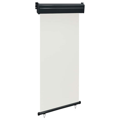 vidaXL Balcony Side Awning 105x250 cm Cream
