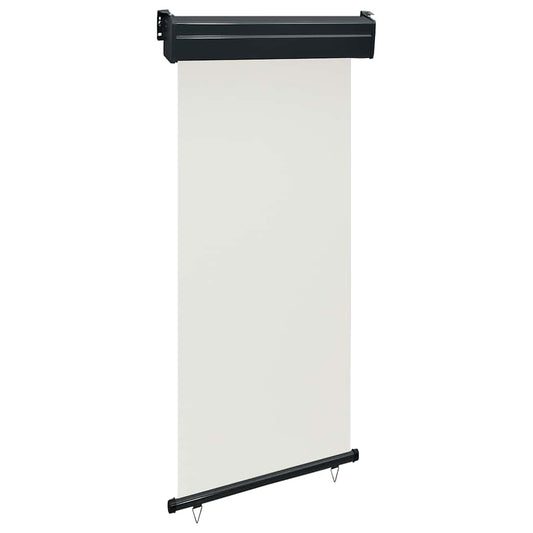 vidaXL Balcony Side Awning 105x250 cm Cream