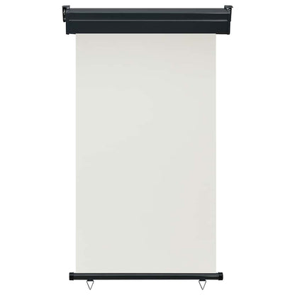 vidaXL Balcony Side Awning 105x250 cm Cream