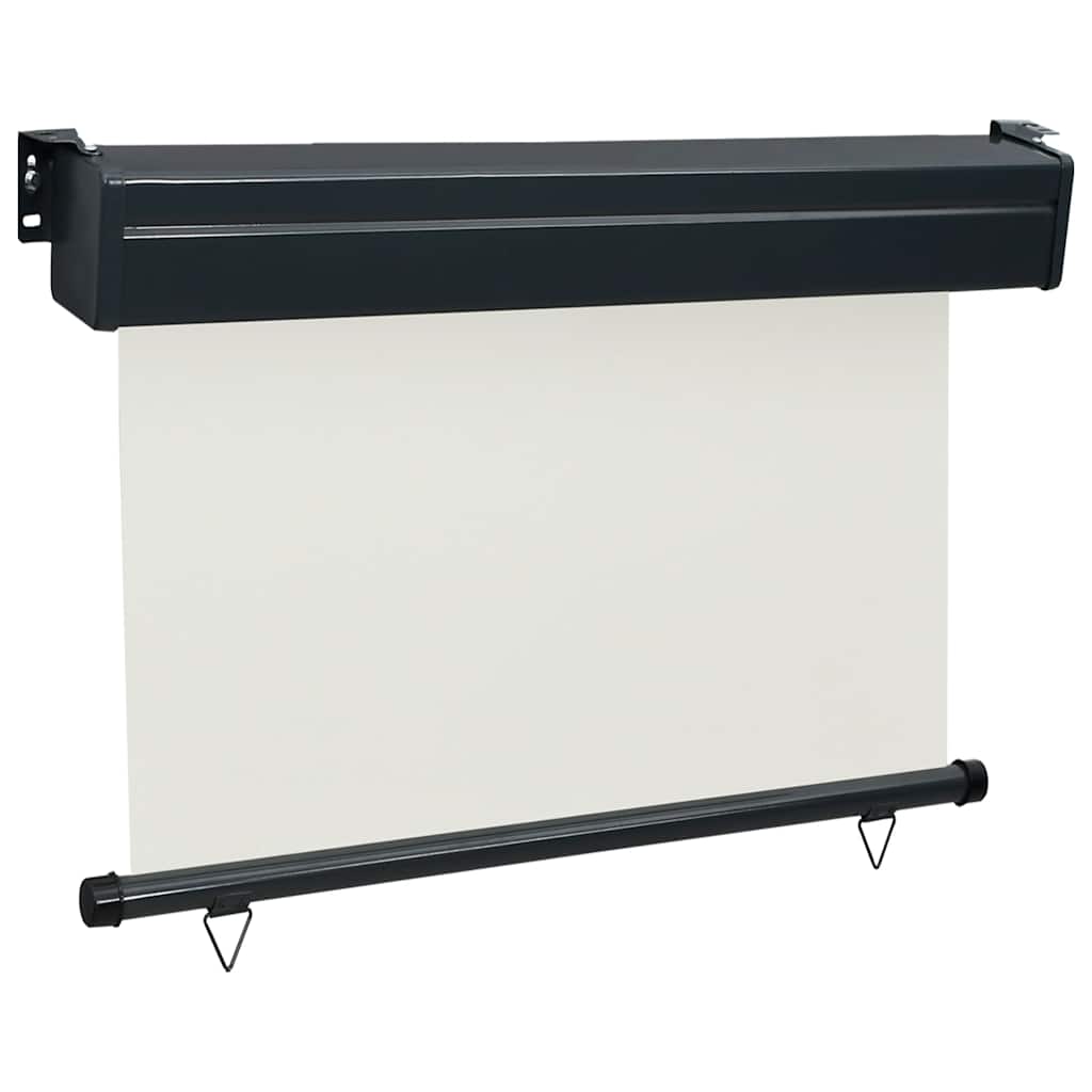 vidaXL Balcony Side Awning 105x250 cm Cream