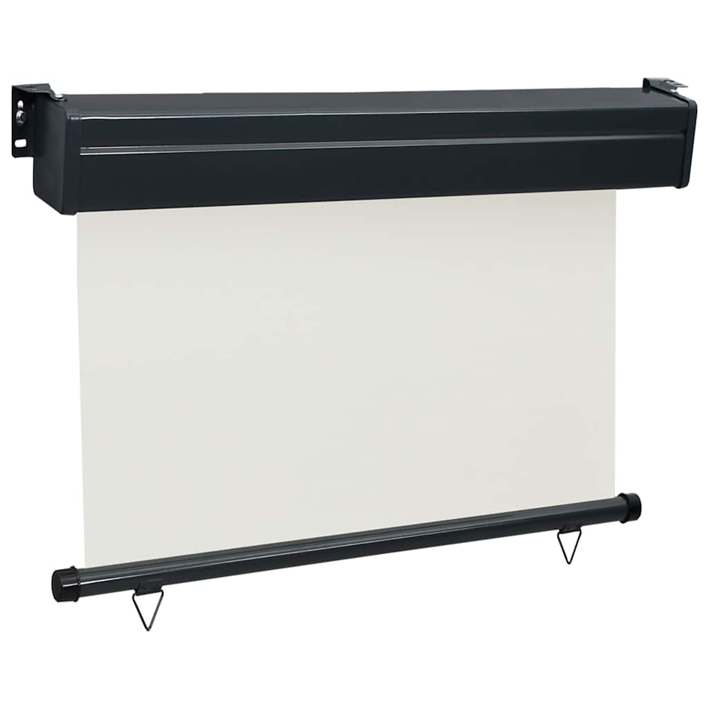 vidaXL Balcony Side Awning 105x250 cm Cream