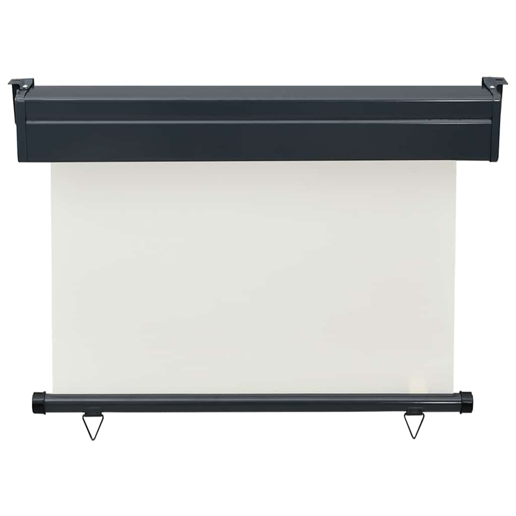 vidaXL Balcony Side Awning 105x250 cm Cream
