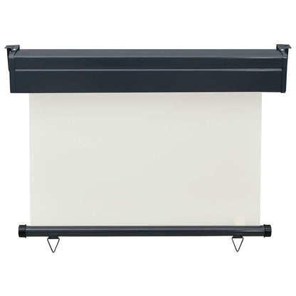 vidaXL Balcony Side Awning 105x250 cm Cream