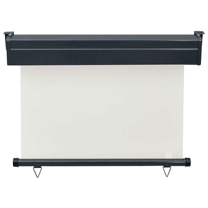 vidaXL Balcony Side Awning 105x250 cm Cream