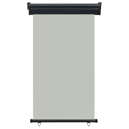 vidaXL Balcony Side Awning 105x250 cm Grey