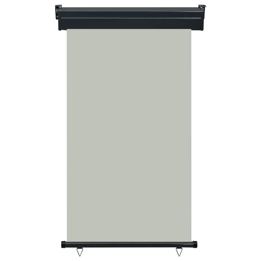 vidaXL Balcony Side Awning 105x250 cm Grey