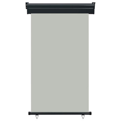 vidaXL Balcony Side Awning 105x250 cm Grey