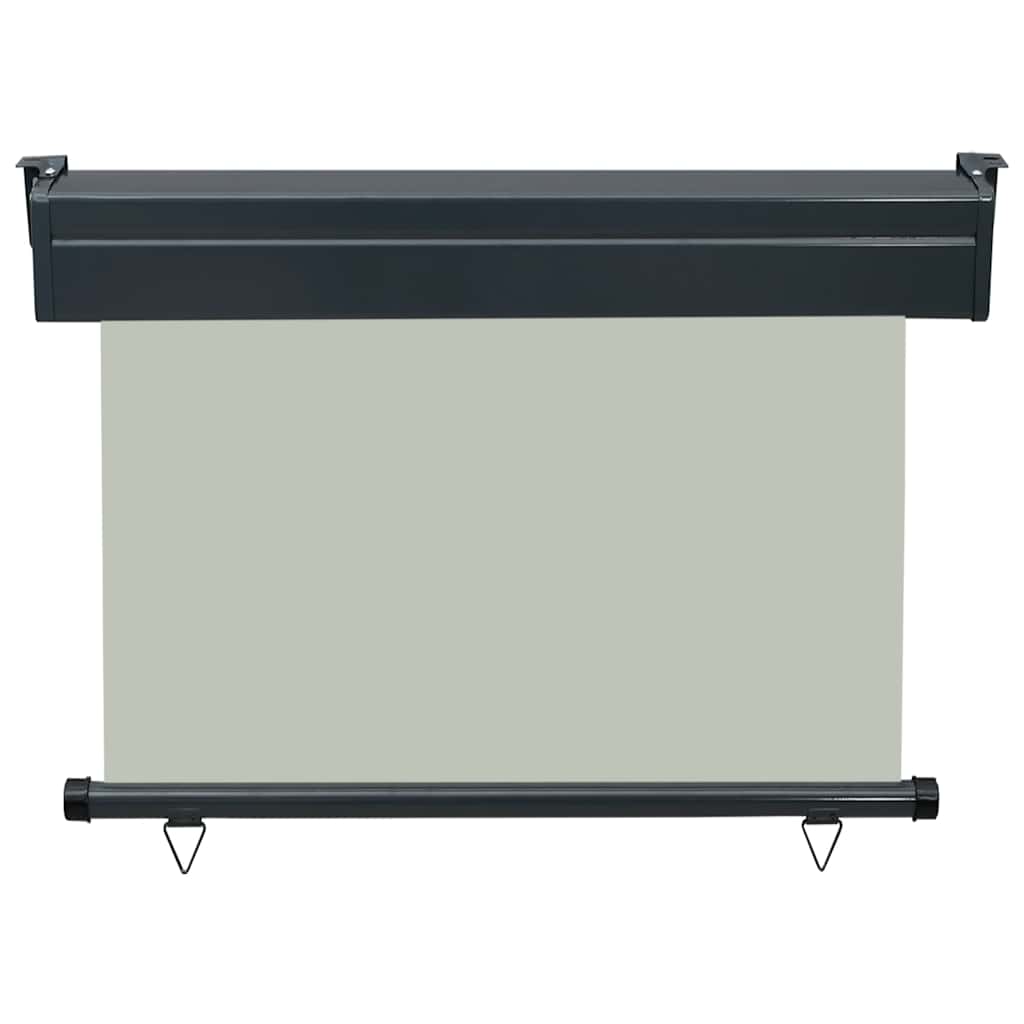 vidaXL Balcony Side Awning 105x250 cm Grey