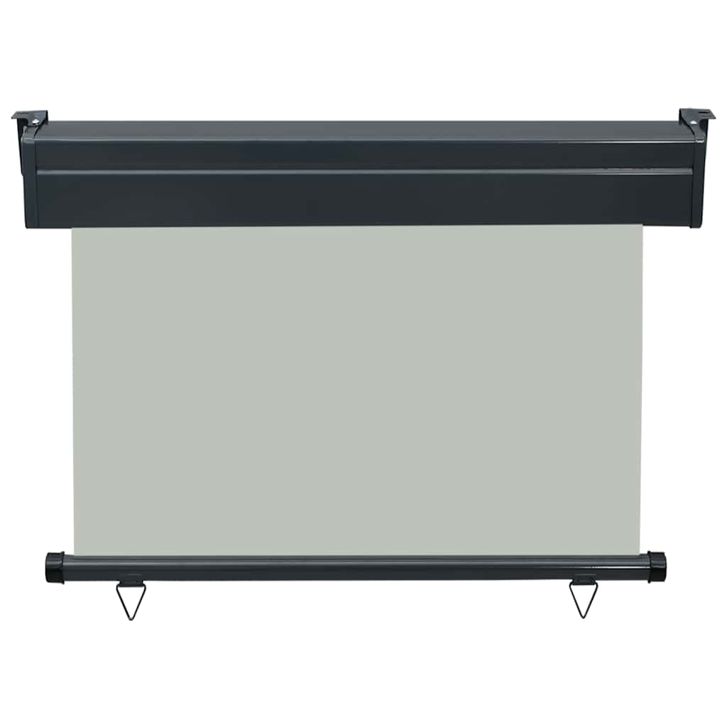 vidaXL Balcony Side Awning 105x250 cm Grey
