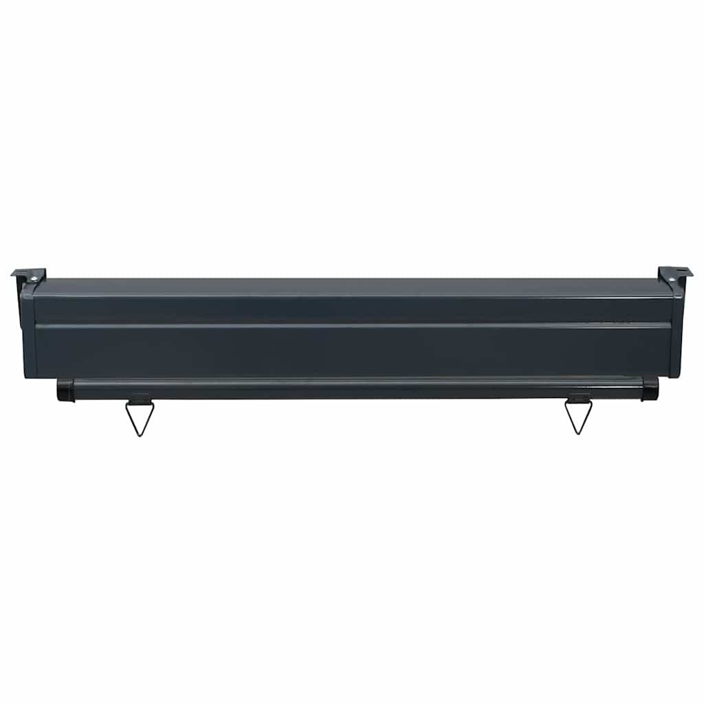 vidaXL Balcony Side Awning 105x250 cm Brown