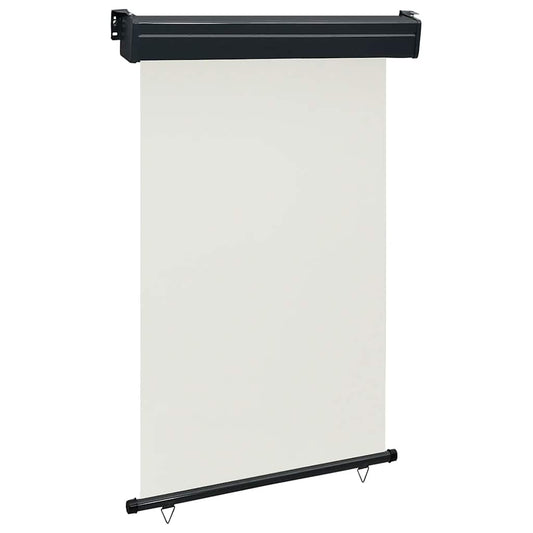 vidaXL Balcony Side Awning 125x250 cm Cream