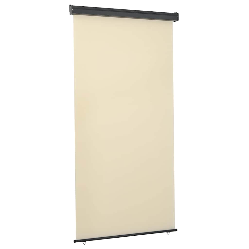 vidaXL Balcony Side Awning 125x250 cm Cream