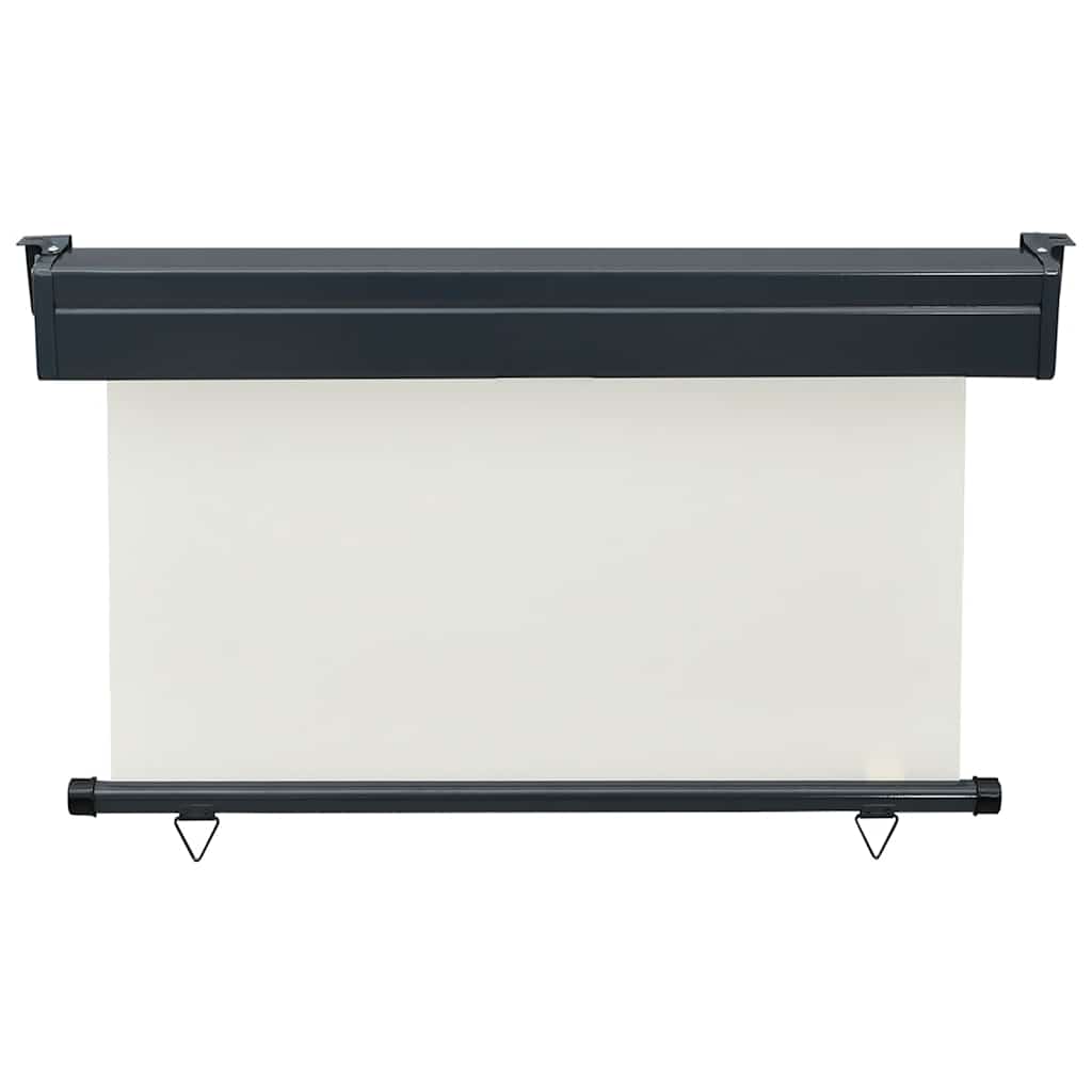 vidaXL Balcony Side Awning 125x250 cm Cream