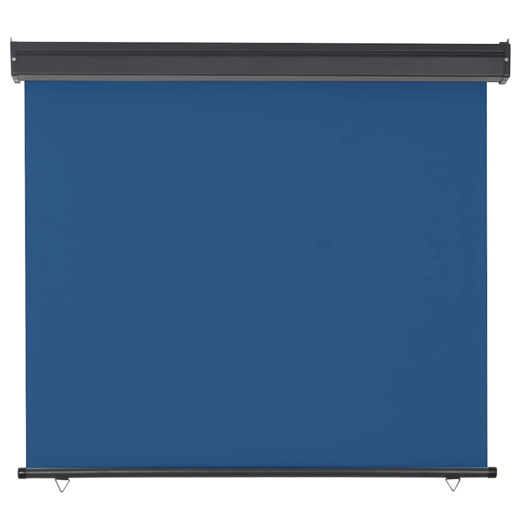 vidaXL Balcony Side Awning 125x250 cm Blue