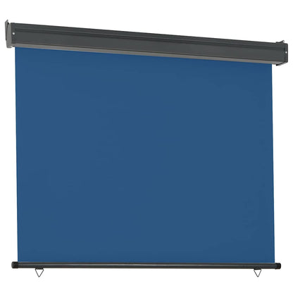 vidaXL Balcony Side Awning 125x250 cm Blue
