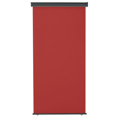 vidaXL Balcony Side Awning 125x250 cm Red