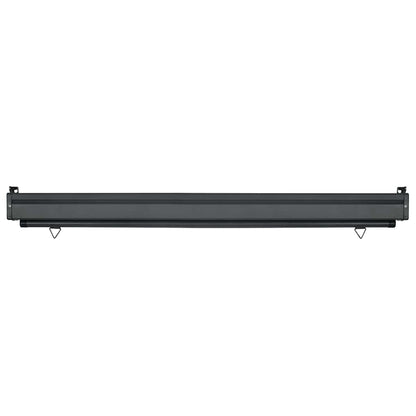 vidaXL Balcony Side Awning | Grey | Steel, aluminium, polyester | Medium