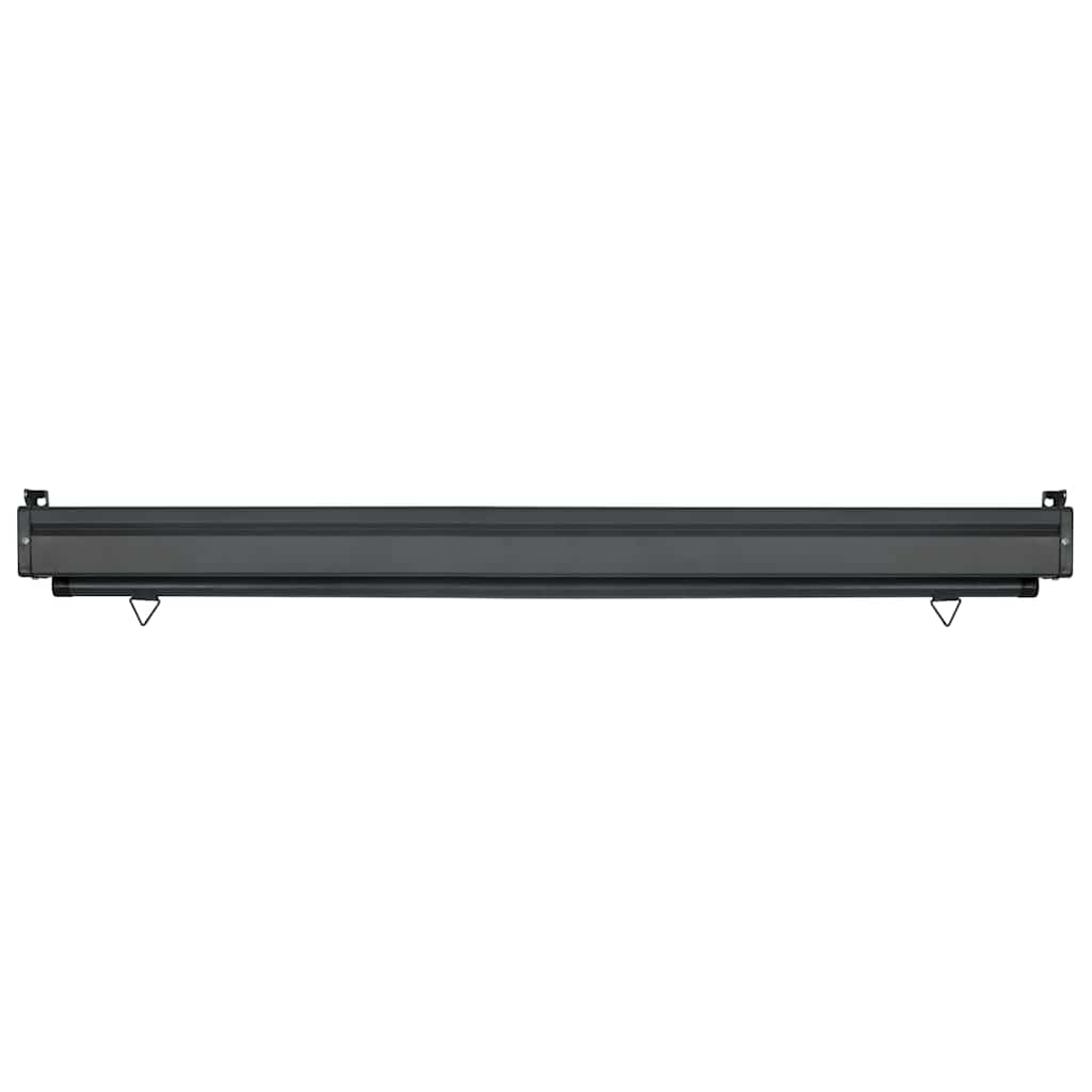 vidaXL Balcony Side Awning 125x250 cm Grey