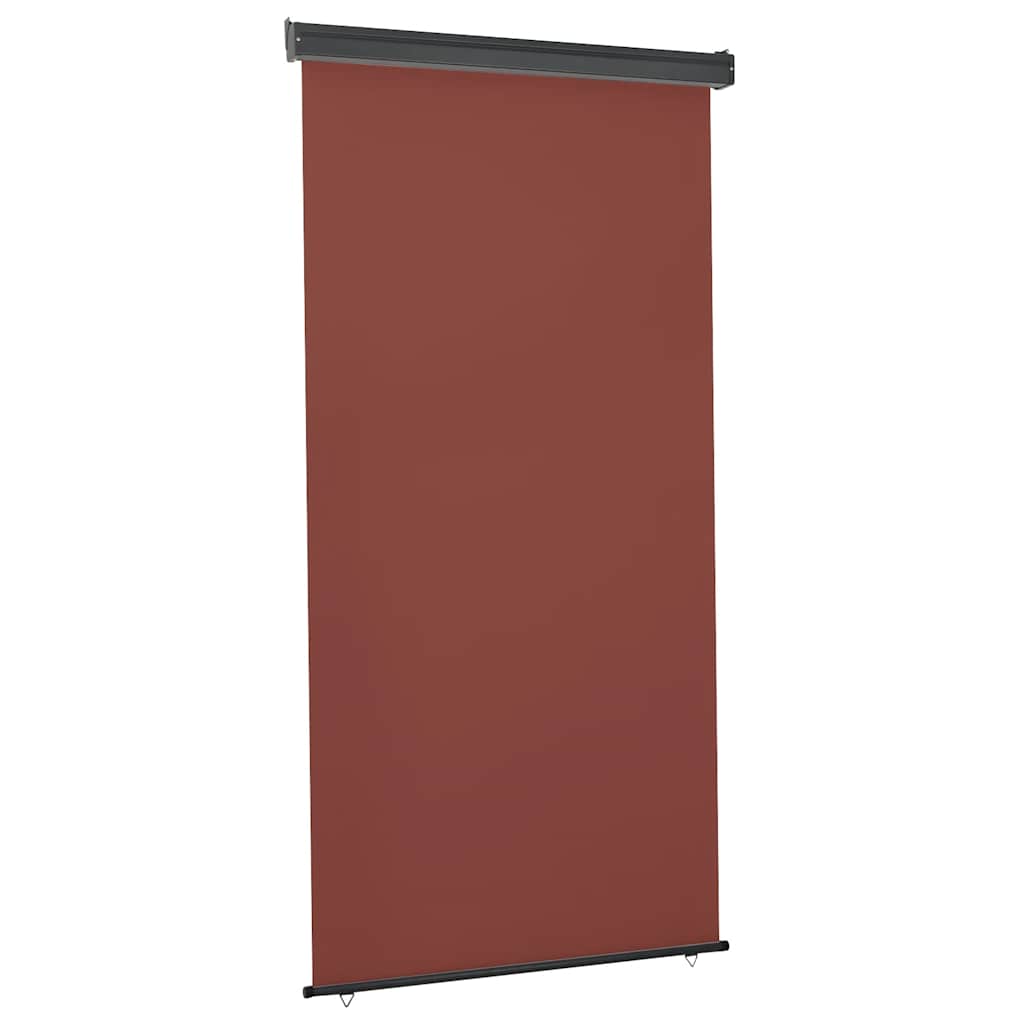 vidaXL Balcony Side Awning 125x250 cm Brown