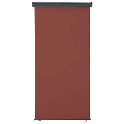vidaXL Balcony Side Awning 125x250 cm Brown