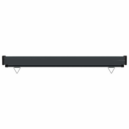 vidaXL Balcony Side Awning | Brown | Polyester, Aluminium, Steel | 125x250 cm