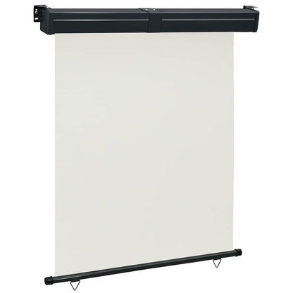 vidaXL Balcony Side Awning 145x250 cm Cream