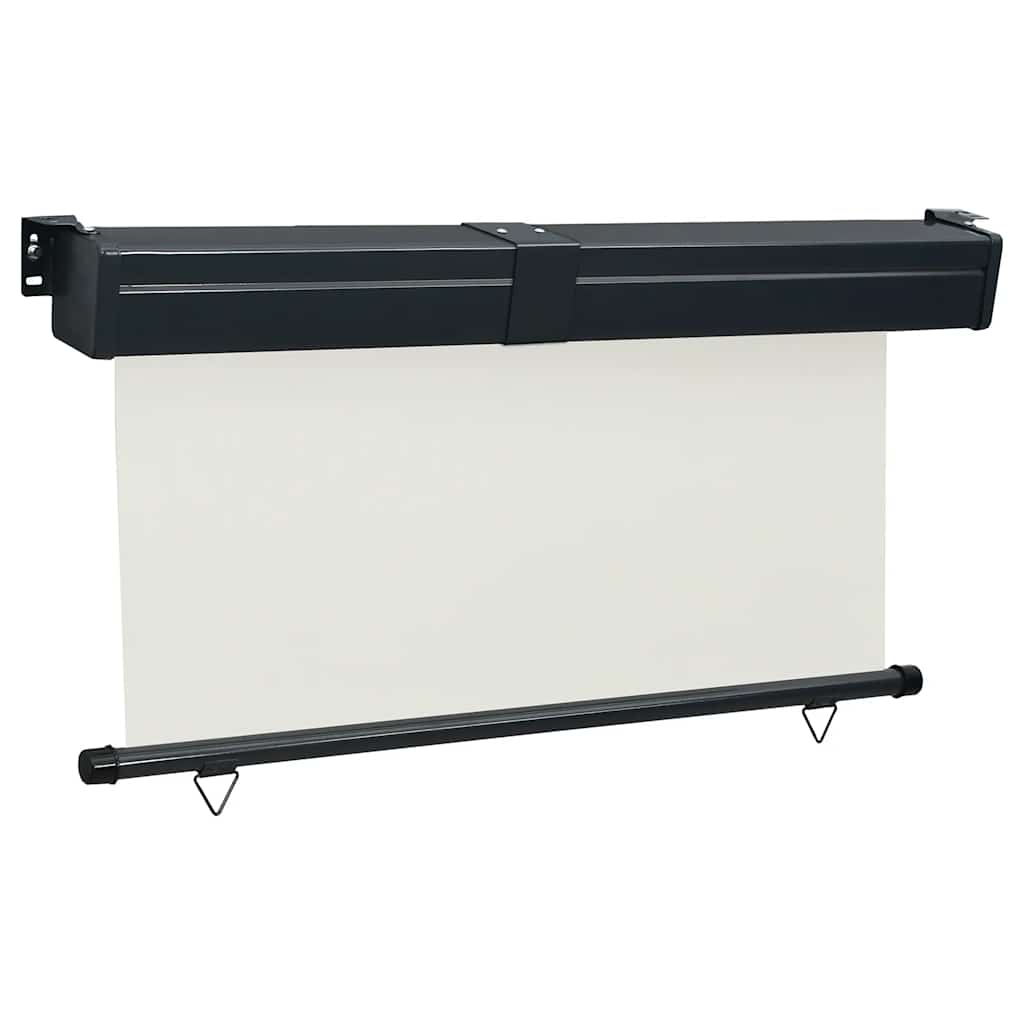 vidaXL Balcony Side Awning 145x250 cm Cream