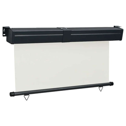 vidaXL Balcony Side Awning 145x250 cm Cream