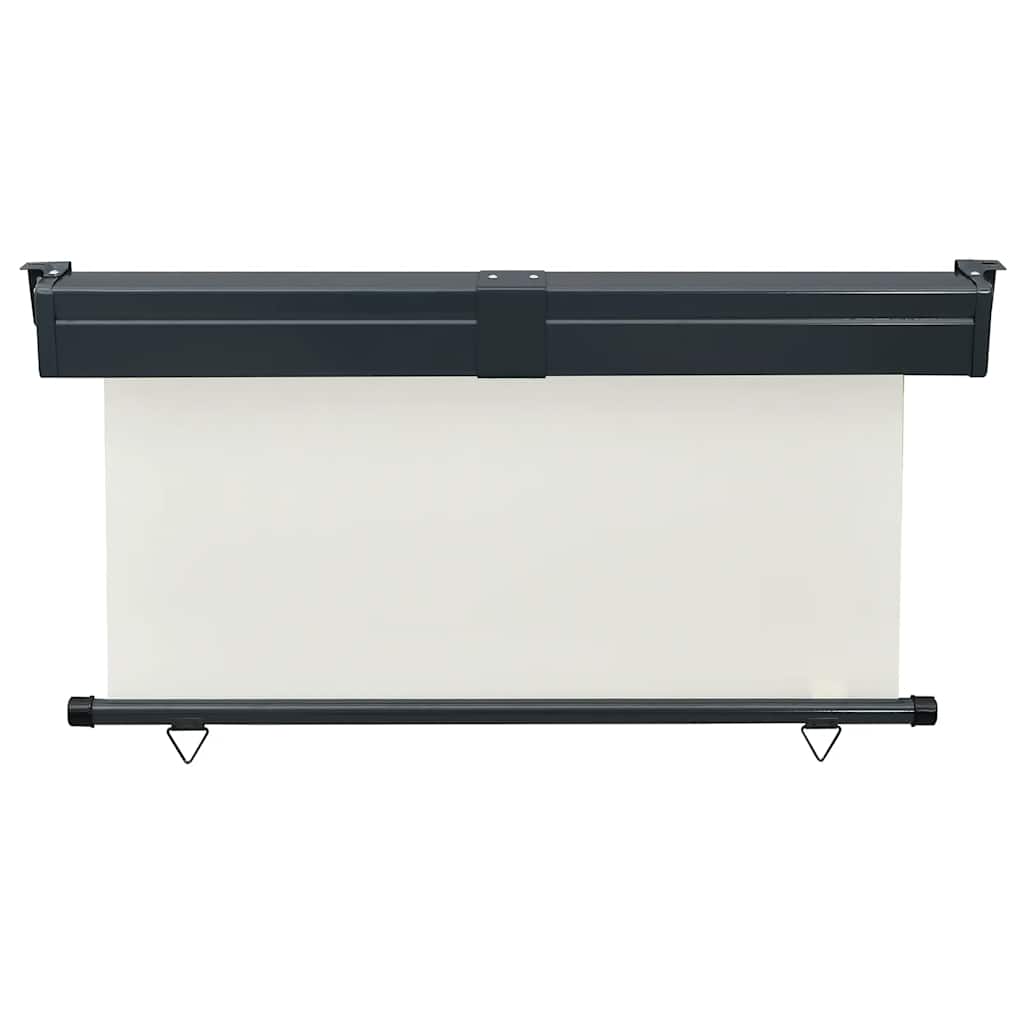 vidaXL Balcony Side Awning 145x250 cm Cream