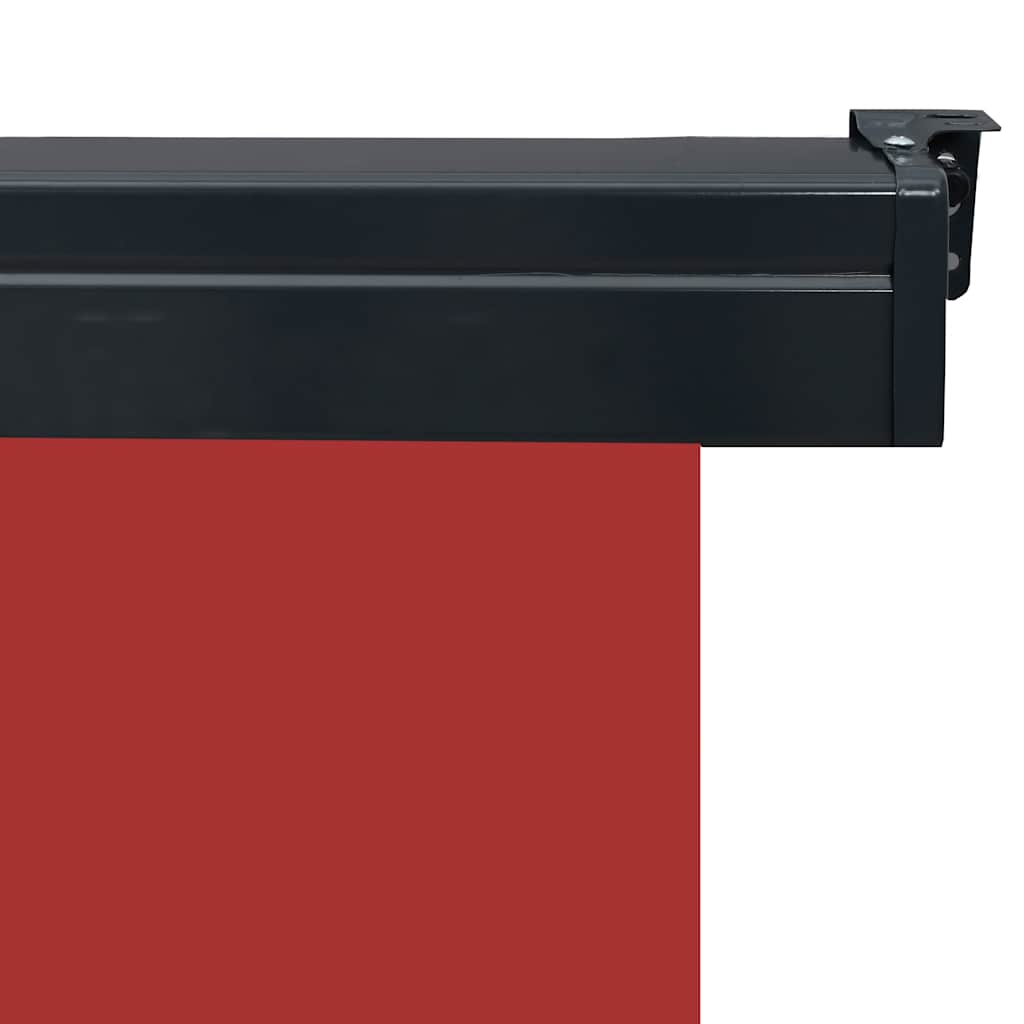 vidaXL Balcony Side Awning 145x250 cm Red