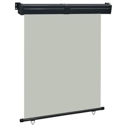 48428 vidaXL Balcony Side Awning 145x250 cm Grey