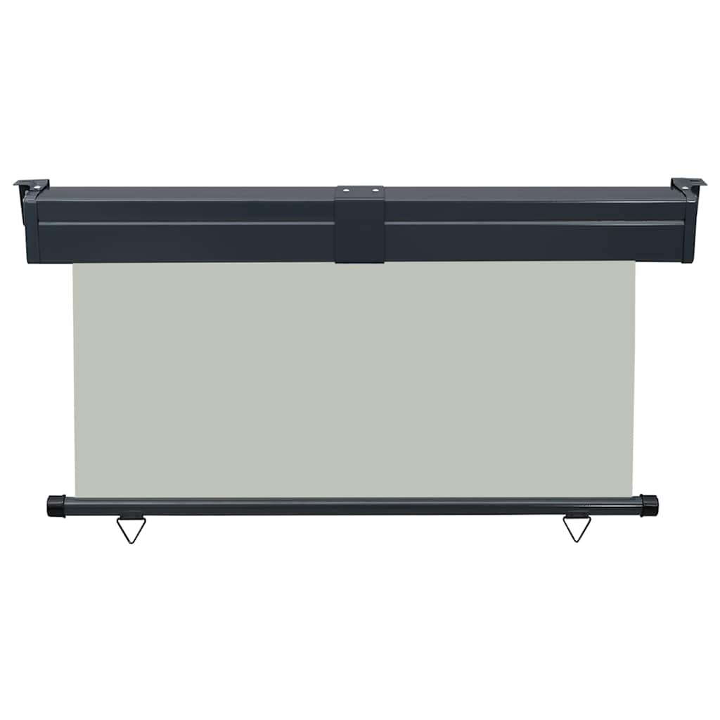 48428 vidaXL Balcony Side Awning 145x250 cm Grey