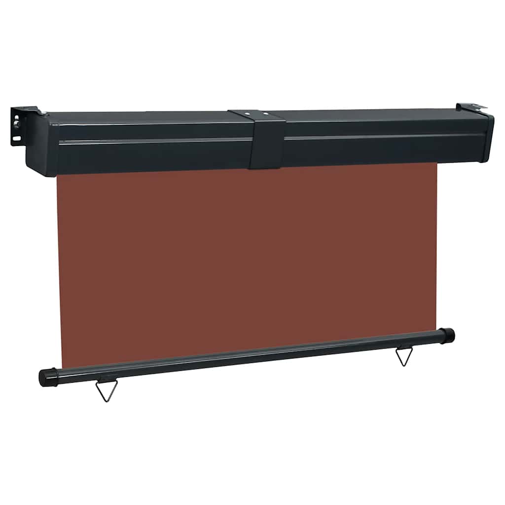 vidaXL Balcony Side Awning 145x250 cm Brown