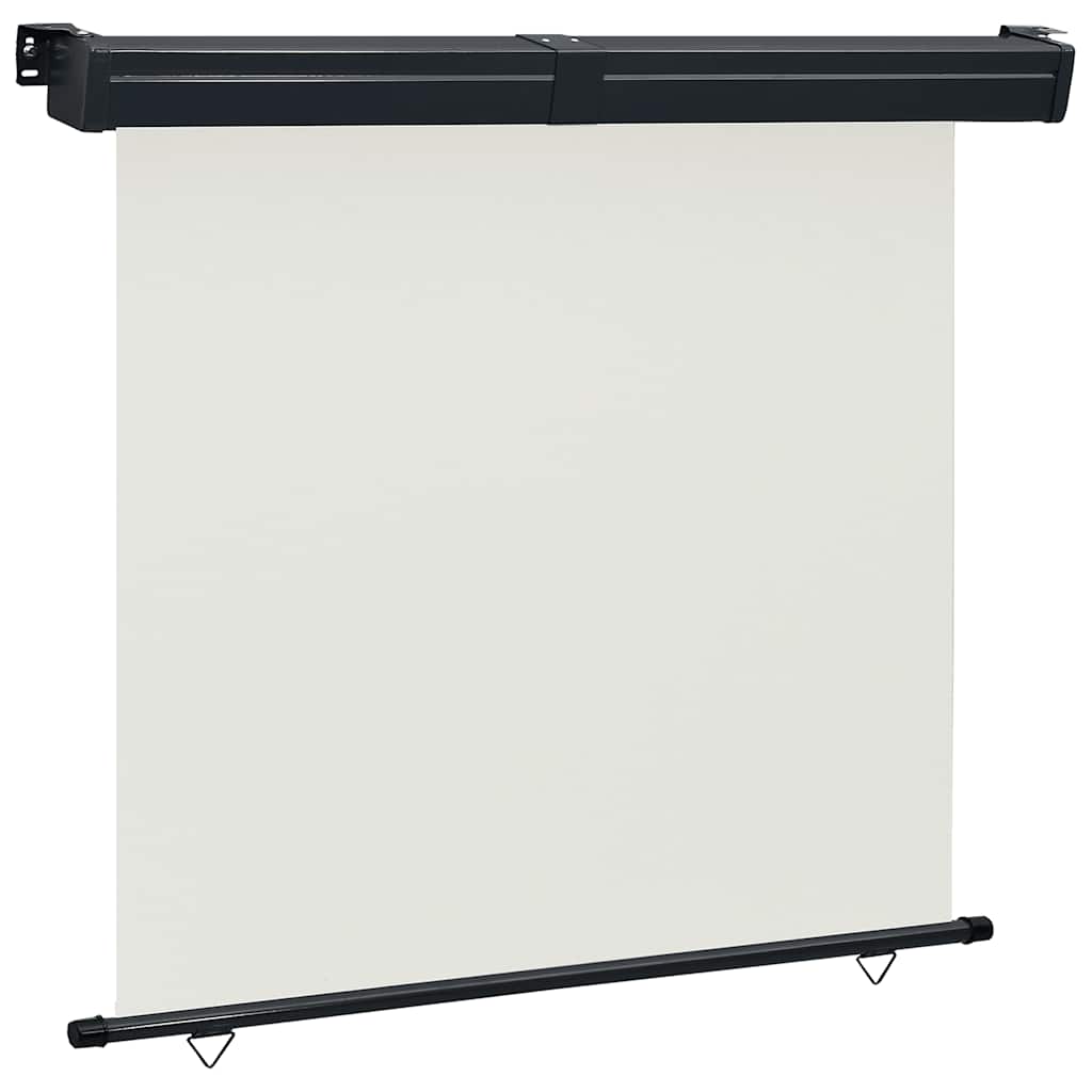 vidaXL Balcony Side Awning 165x250 cm Cream