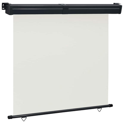 vidaXL Balcony Side Awning 165x250 cm Cream