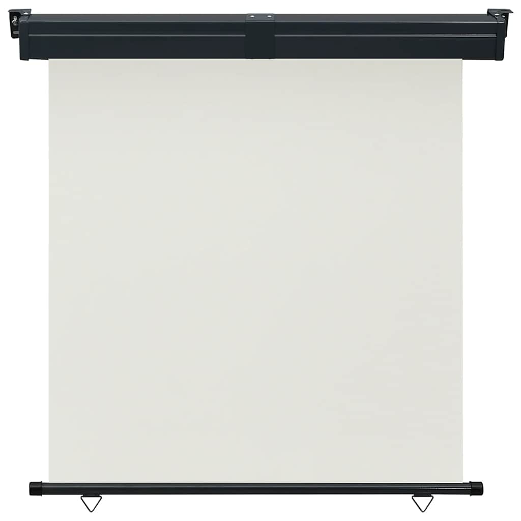 vidaXL Balcony Side Awning 165x250 cm Cream