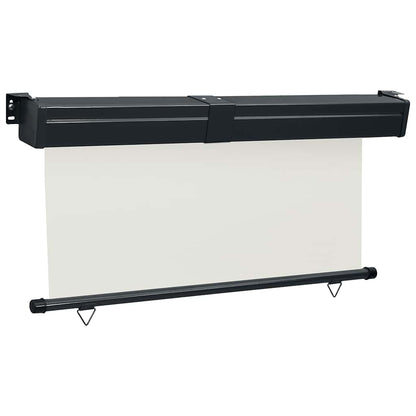 vidaXL Balcony Side Awning 165x250 cm Cream