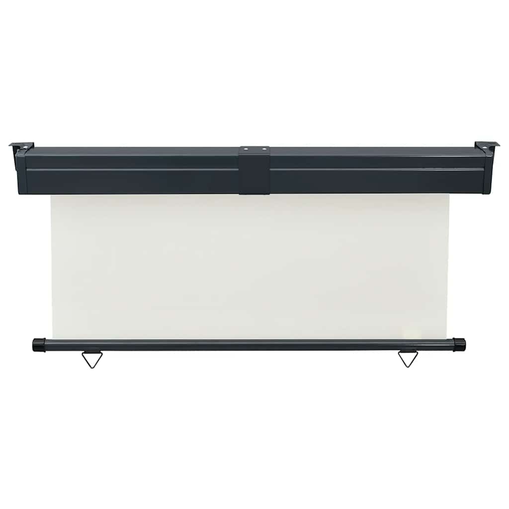 vidaXL Balcony Side Awning 165x250 cm Cream