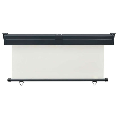 vidaXL Balcony Side Awning 165x250 cm Cream