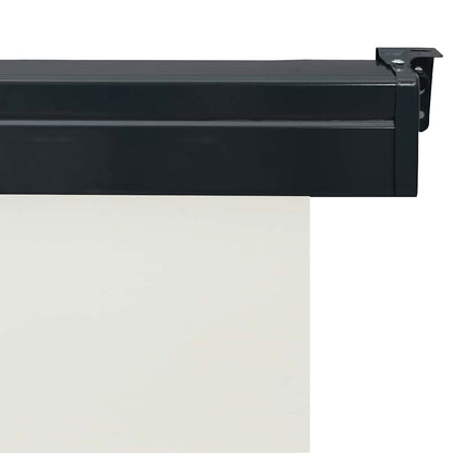 vidaXL Balcony Side Awning 165x250 cm Cream