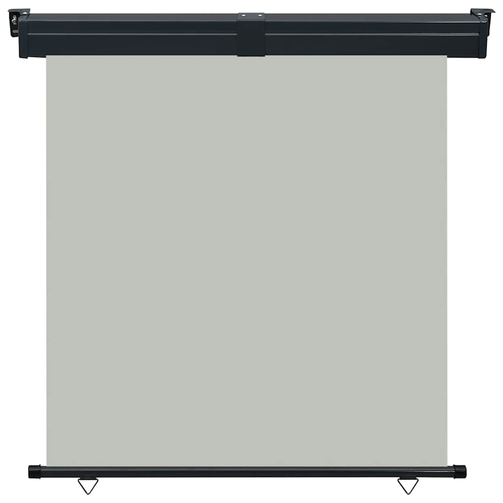 vidaXL Balcony Side Awning 165x250 cm Grey