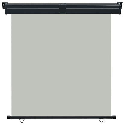 vidaXL Balcony Side Awning 165x250 cm Grey