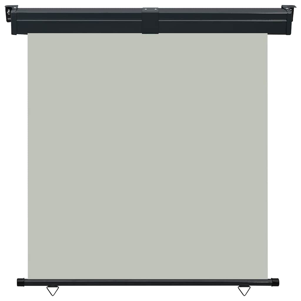 48434 vidaXL Balcony Side Awning 165x250 cm Grey