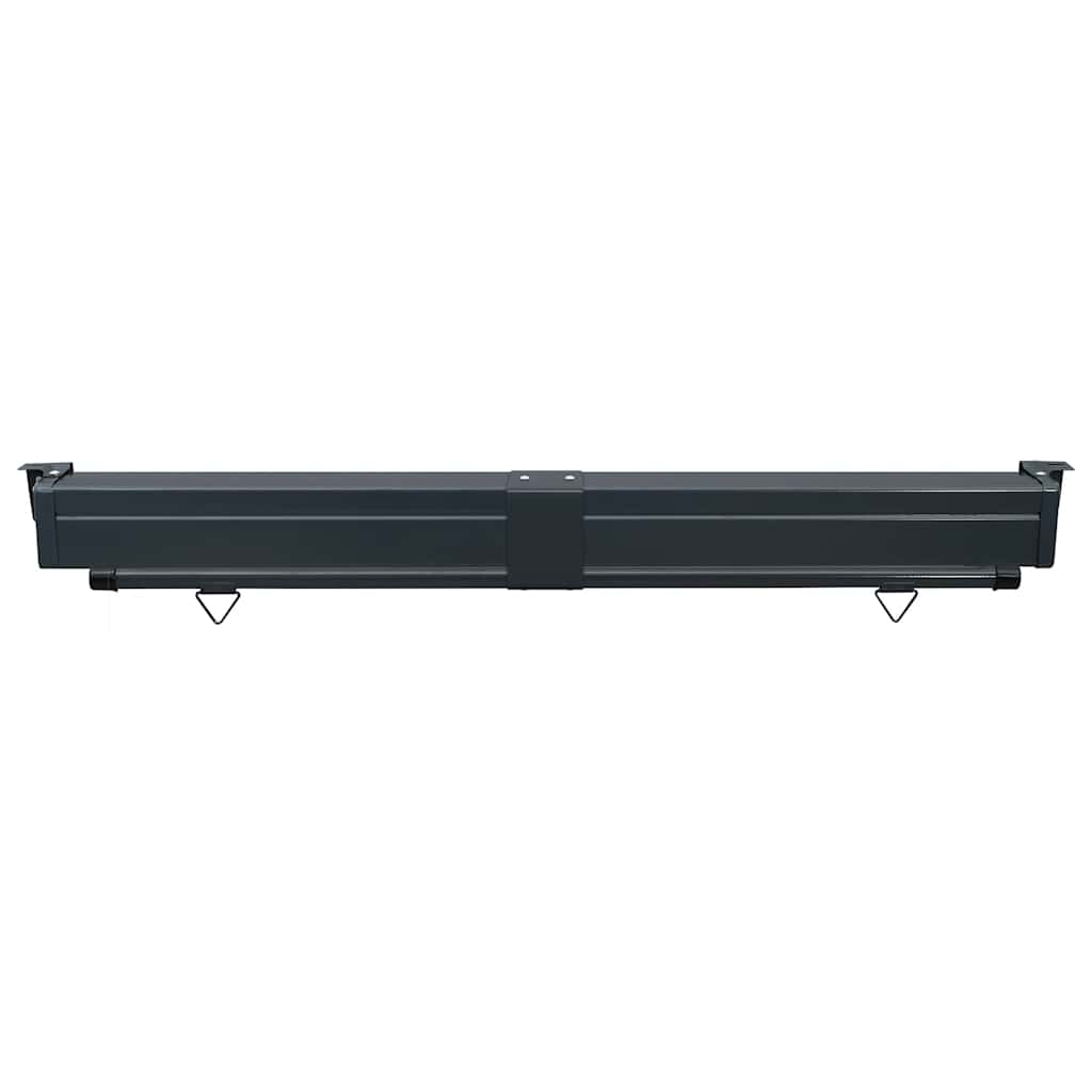 vidaXL Balcony Side Awning 165x250 cm Grey