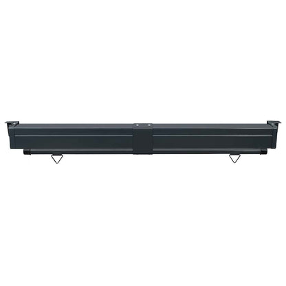 vidaXL Balcony Side Awning 165x250 cm Grey