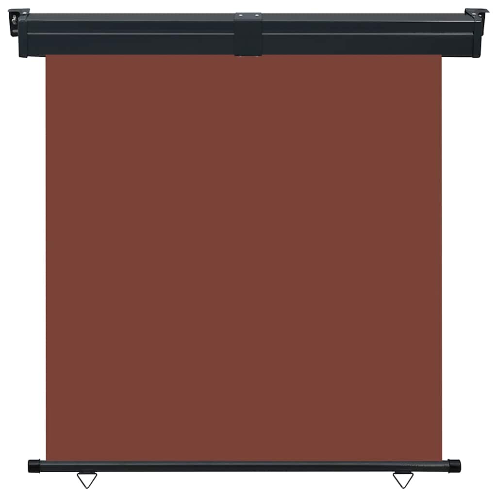 vidaXL Balcony Side Awning 165x250 cm Brown