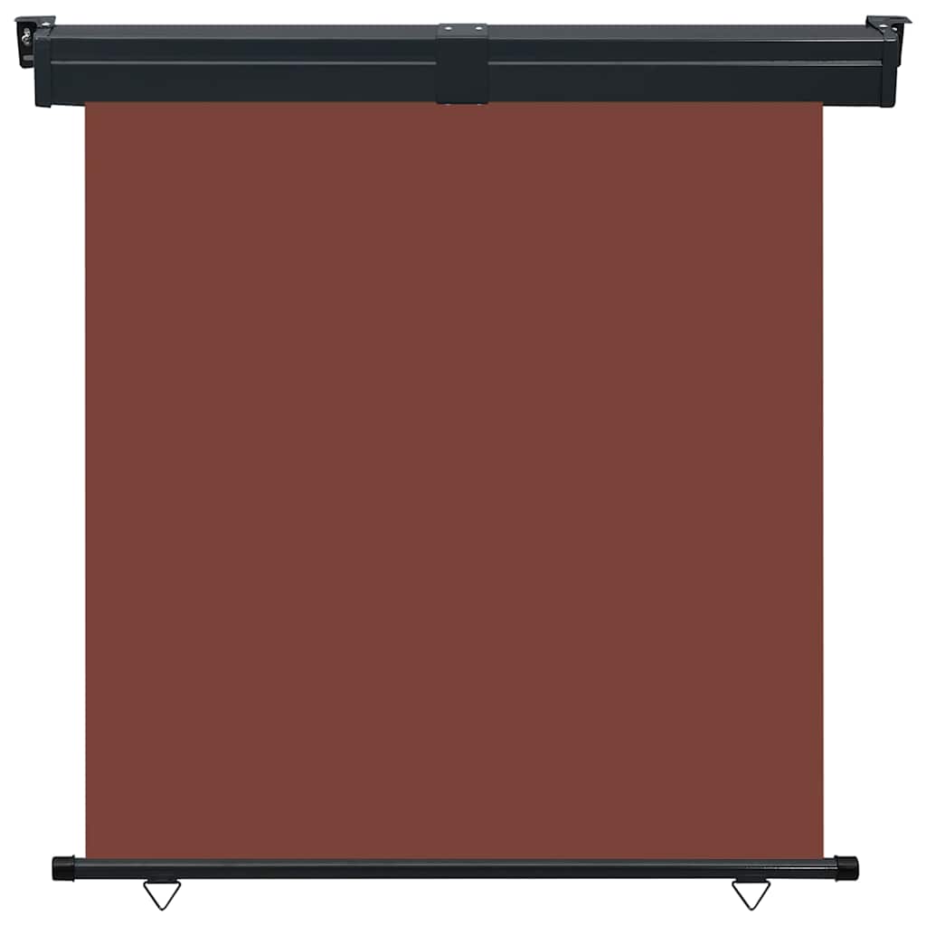 48435 vidaXL Balcony Side Awning 165x250 cm Brown
