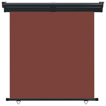 48435 vidaXL Balcony Side Awning 165x250 cm Brown